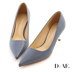 D+AF 美麗方程式．6cm素面尖頭高跟鞋＊靛藍