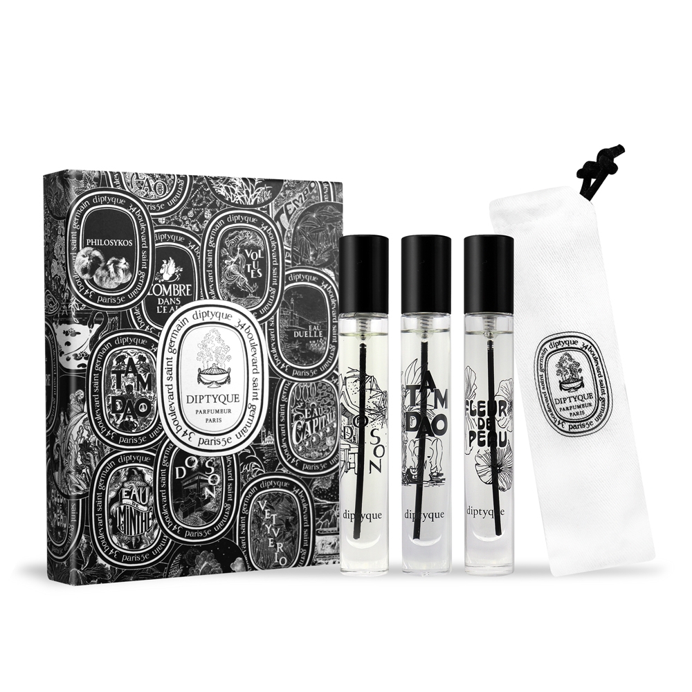 diptyque 淡香精三件組體驗禮盒