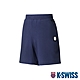 K-SWISS Solid Logo Shorts棉質短褲-女-藍 product thumbnail 1
