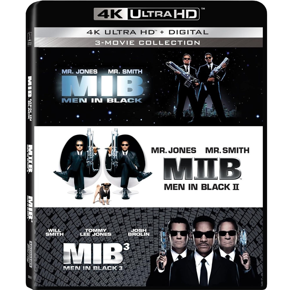 MIB 星際戰警  合集  4K UHD 三碟限定版