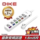 【DIKE】六開六插 防火抗雷擊 扁插延長線-6尺/1.8M DAH666L product thumbnail 1