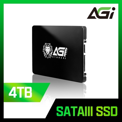 AGI亞奇雷 AI178系列 4TB 2.5吋 SATA3 SSD 固態硬碟