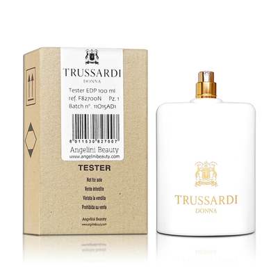 TRUSSARDI 楚沙迪 DONNA 女性淡香精 100ML 無蓋 TESTER 環保包裝