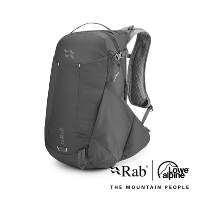 【RAB】 Aeon LT 25 輕量野跑後背包 25L 煤炭黑 #QAP19