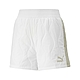 Puma 短褲 Classic Shorts 白 綠 女款 著用 寬版 歐規 百搭 鬆緊褲頭 53894075 product thumbnail 1