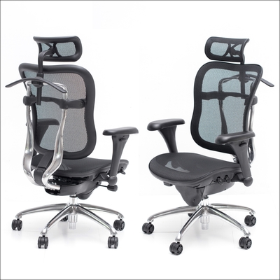 完美主義 職人設計高機能主管椅/辦公椅/電腦椅/附衣架