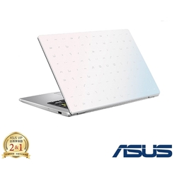 ASUS E410KA 14吋筆電 (N4500/4G/128G/Win11 Home S模式/夢幻白)