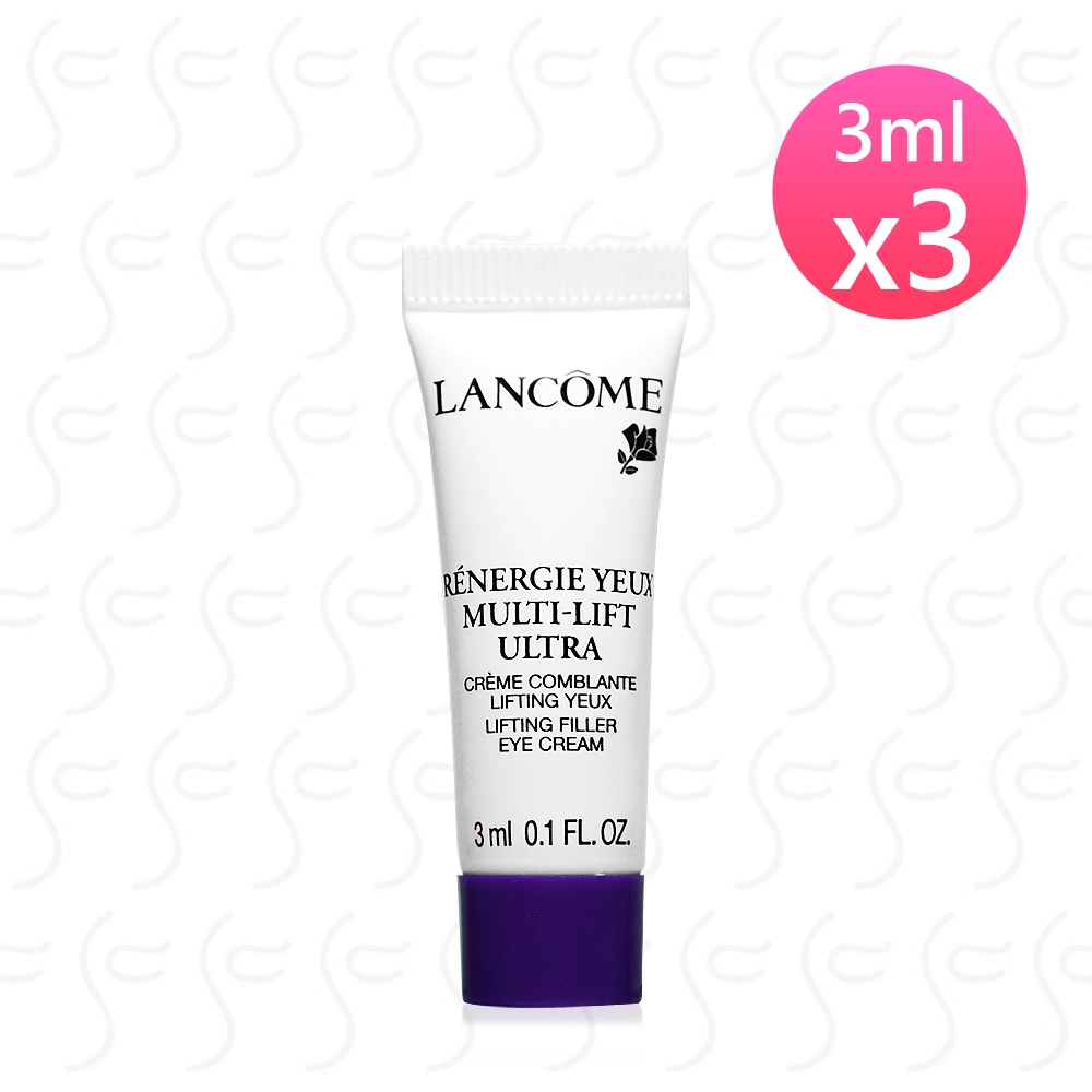 LANCOME蘭蔻 超緊顏白金緊緻抗痕眼霜3ml*3