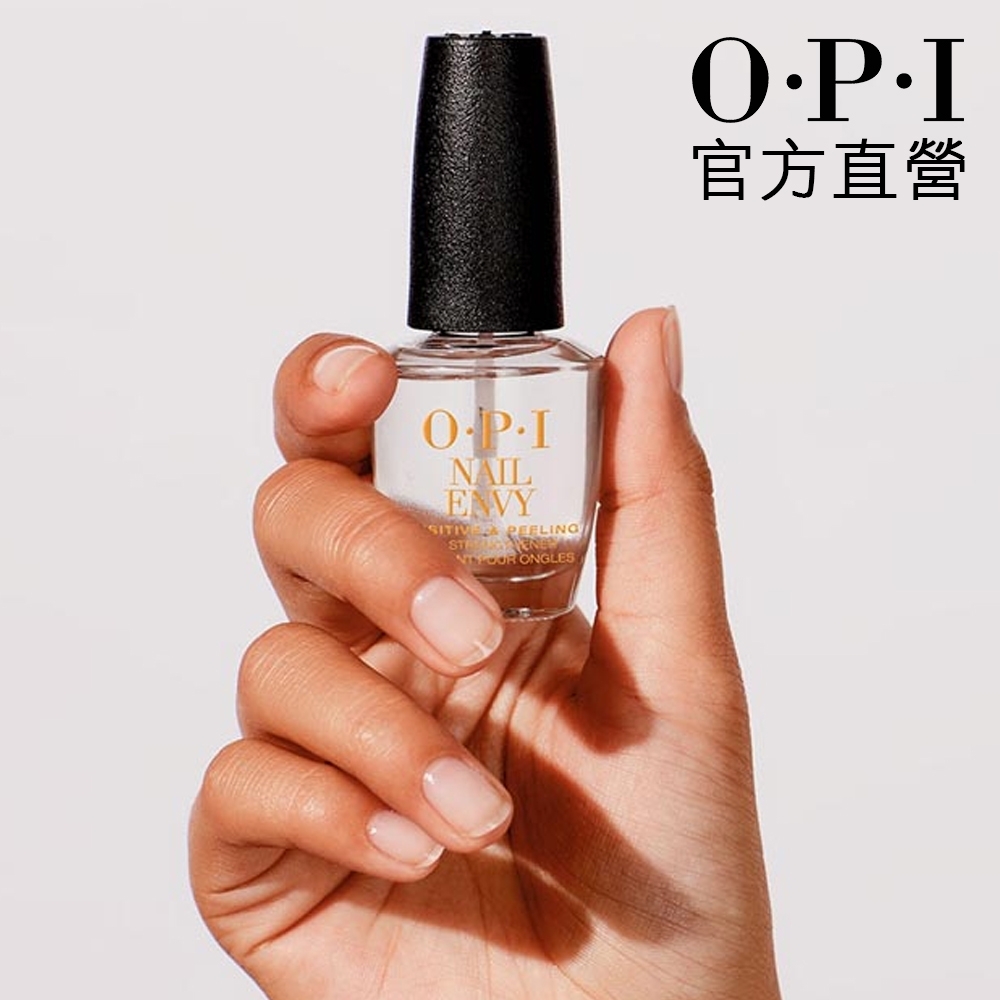 OPI 增強指甲護甲油15mL-敏感易剝落指甲配方-NT121．硬甲油/可取代 經典指甲油底油/Base Coat/NAIL ENVY系列/甲面護理/官方直營