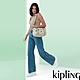 Kipling 溫柔粉菱格紋印花手提側背包-ART MINI product thumbnail 1