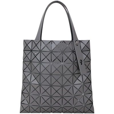 ISSEY MIYAKE PRISM MATTE 三宅一生 BAOBAO 7x7 幾何手提托特包(鐵灰)