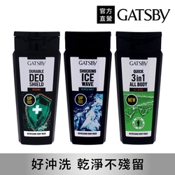 GATSBY 男性勁爽沐浴露250ml