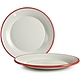 《IBILI》琺瑯餐盤(紅18cm) | 餐具 器皿 盤子 product thumbnail 1