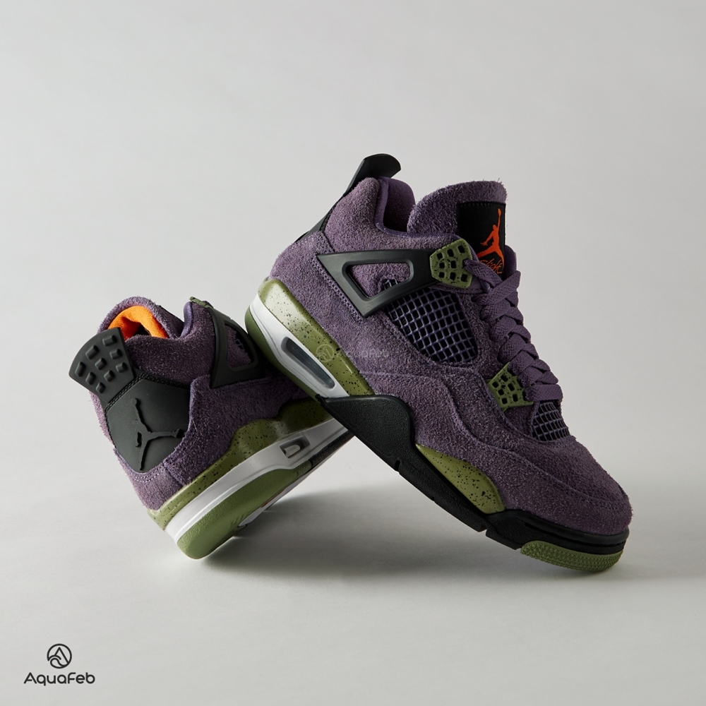 Nike Air Jordan 4 Retro 女鞋 紫色 AJ4 運動 籃球鞋 AQ9129-500