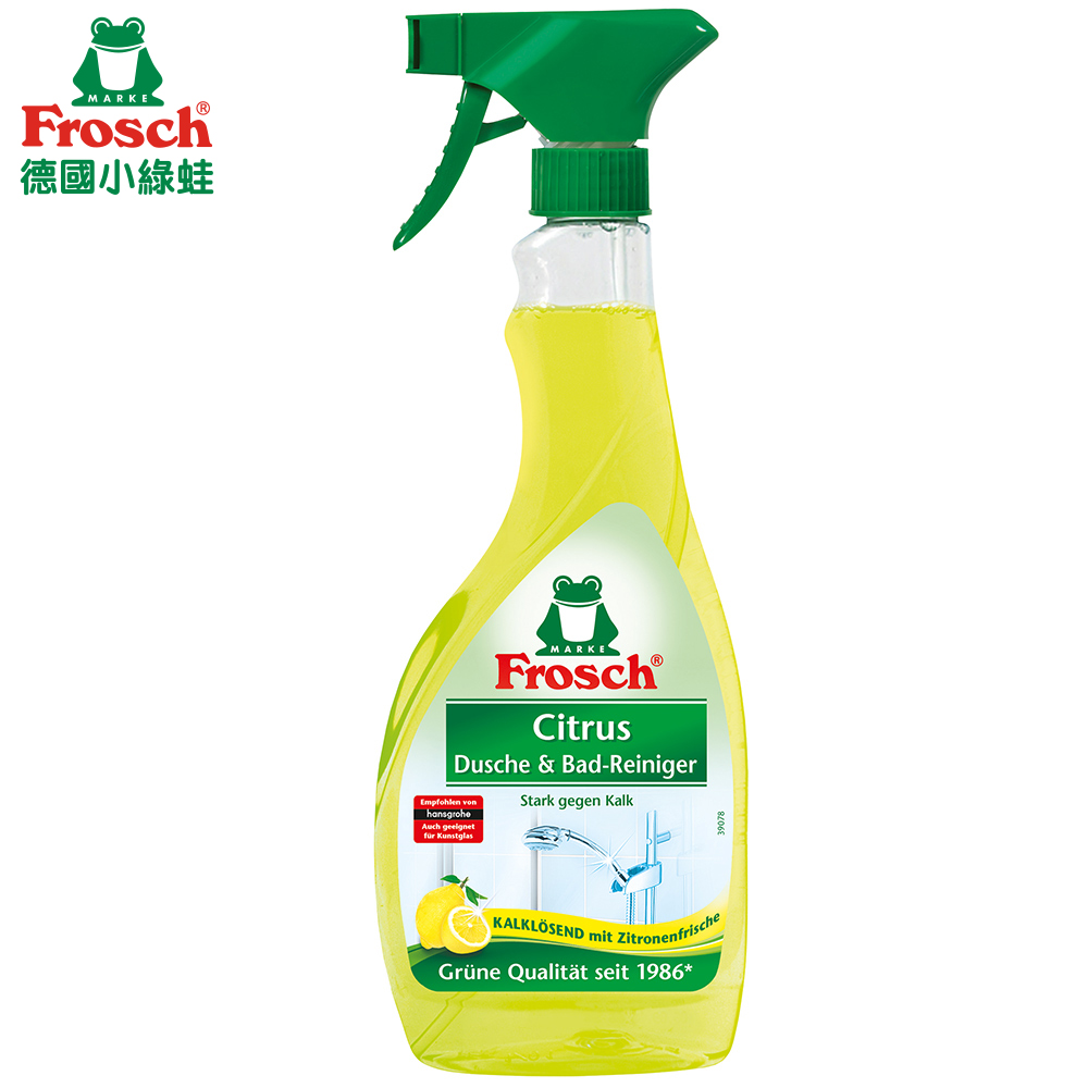 Frosch德國小綠蛙 天然檸檬浴廁清潔噴劑 500ml