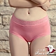 法安蘿 天然嫘縈 超柔軟親膚蕾絲褲-玫紅 product thumbnail 1