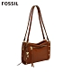 FOSSIL Allie 個性鉚釘焦糖色手提肩側背包 ZB7896213 product thumbnail 1