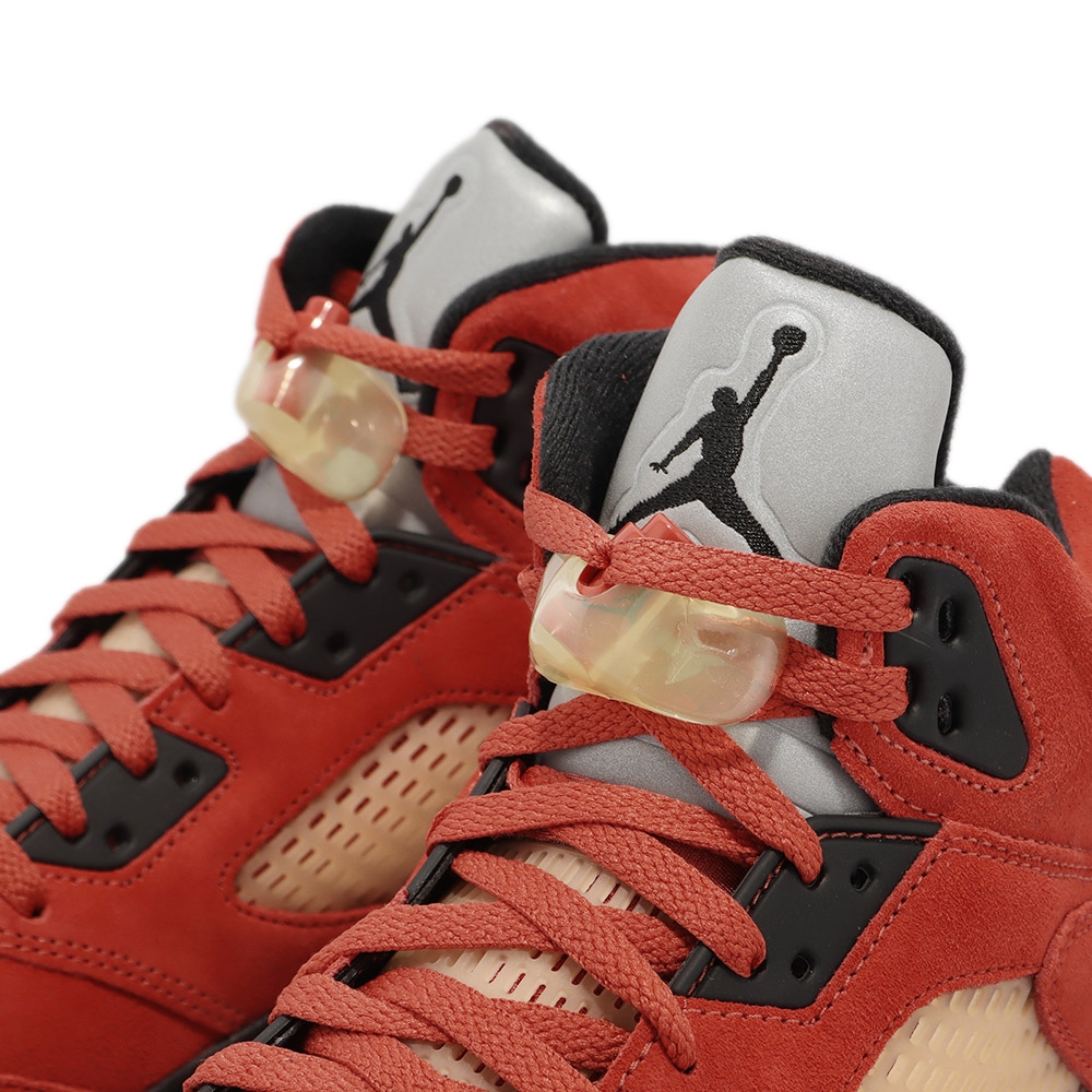 Nike Wmns Air Jordan 5 Retro Dunk on Mars 女鞋紅黑麂皮DD9336-800