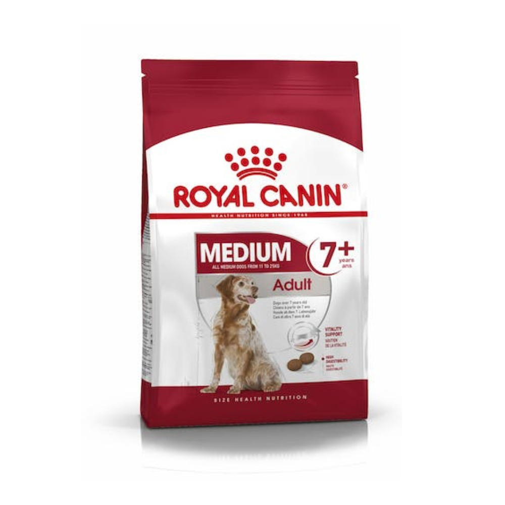 ROYAL CANIN法國皇家-中型熟齡犬7+歲齡(M+7) 15kg(購買第二件贈送寵物零食x1包)