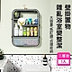 MGSHOP無痕壁掛式浴室置物架收納架瓶罐收納(三層款) product thumbnail 2