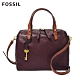 FOSSIL RACHEL 真皮波士頓包-無花果紫紅色 ZB7792503 product thumbnail 1