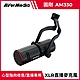 圓剛黑鳩 動圈式 XLR麥克風 AM330 product thumbnail 1