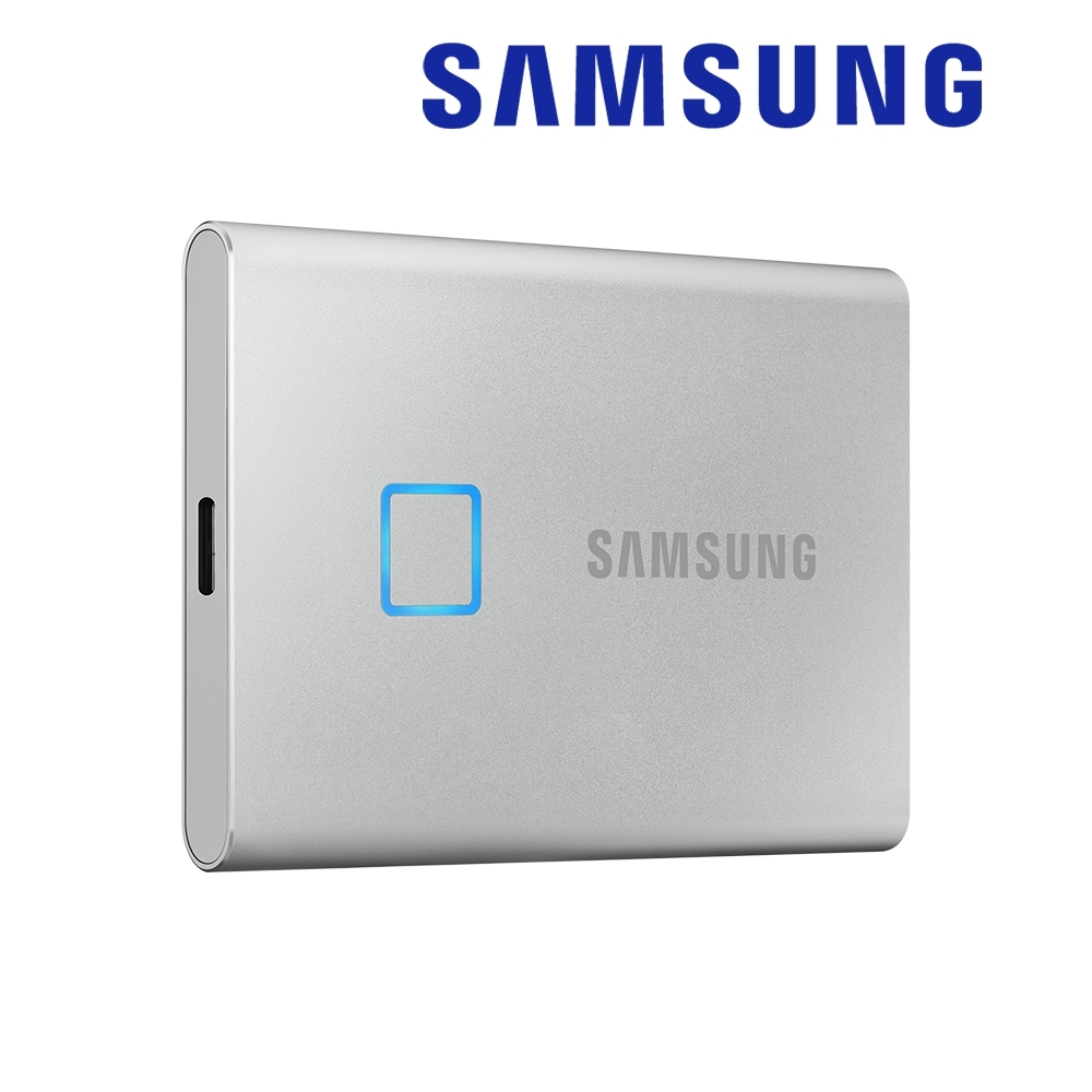 SAMSUNG 三星T7 Touch 2TB USB 3.2 Gen 2移動固態硬碟 時尚銀 (MU-PC2T0S/WW)