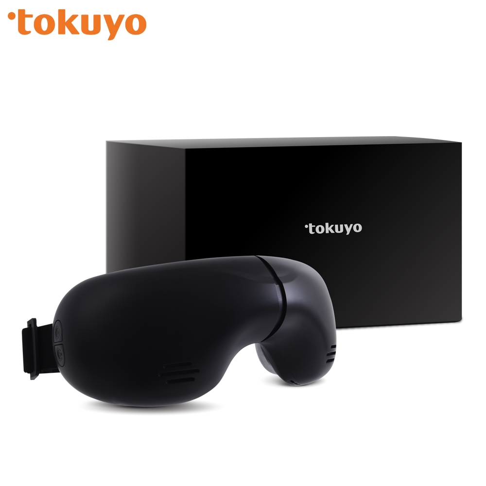 【限時回饋★超贈點5%】tokuyo 煥眼舒冷熱眼部按摩器 TS-188 曜石黑(附精美禮盒/內鍵舒眠音樂可ON/OFF)