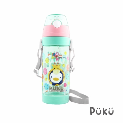 【PUKU】Tritan動物萬花筒水壺550ml