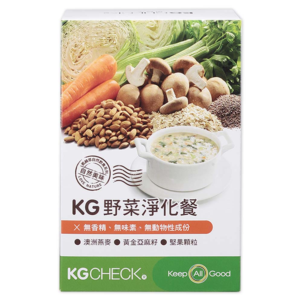 【聯華食品 KGCHECK】野菜淨化餐 2入組 (6包 x 2盒)