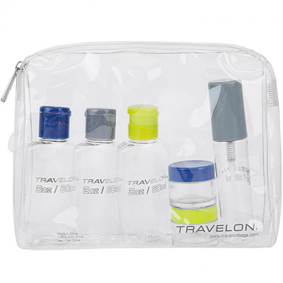 《TRAVELON》三色旅行分裝瓶罐組(6入)