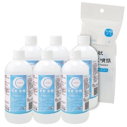 生發 清菌酒精75% (500mlx6瓶+噴頭x1支組)