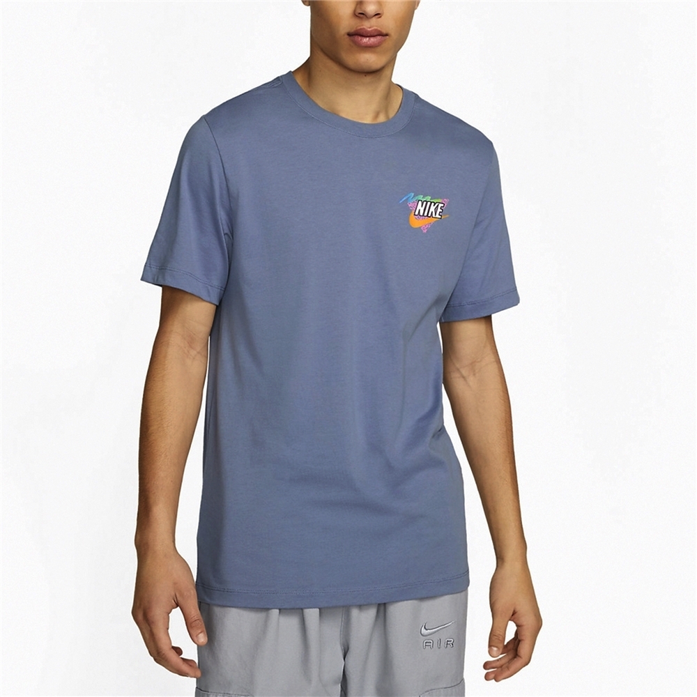 Nike AS M NSW TEE BEACH PUG LBR 男短袖上衣-藍-FD6637493