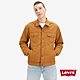 Levis 男款 寬鬆版輕量羽絨夾克 / 經典丹寧外套設計 薑黃 product thumbnail 1