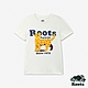 Roots女裝-Taiwan Day系列 Q版石虎修身短袖T恤-白色 product thumbnail 1
