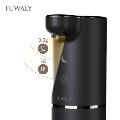【Fuwaly】聰明給皂機/洗手機2入組(Wave自動變量 無線 充電 黑色 白色)