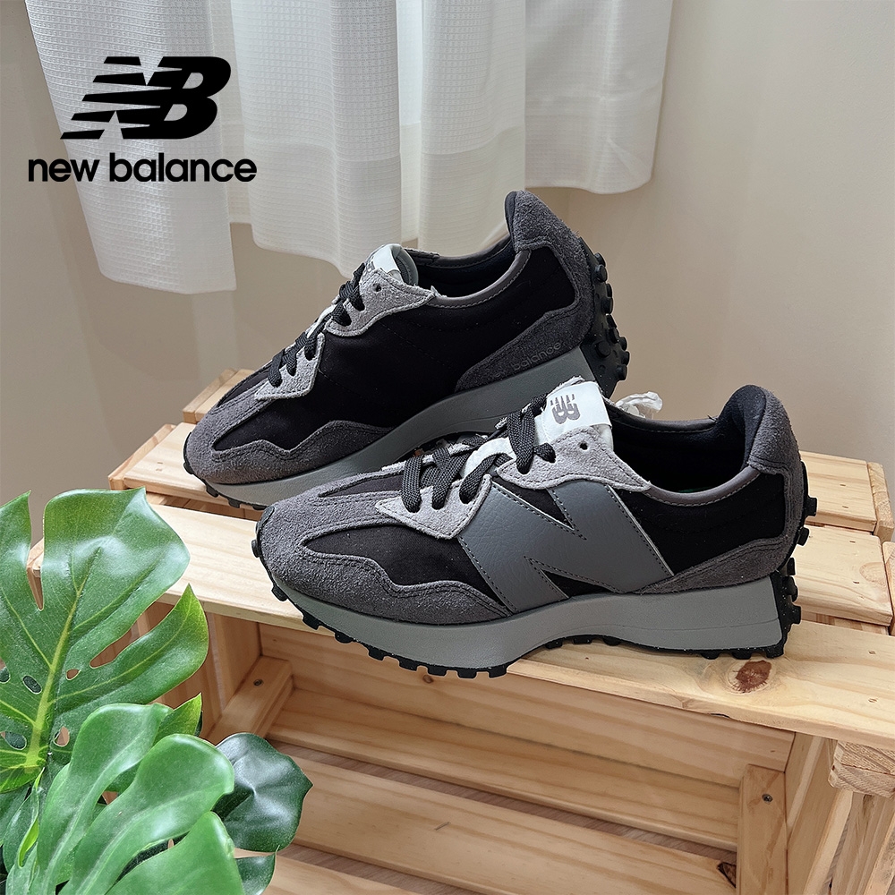 New Balance]復古鞋_中性_黑灰色_MS327GRM-D楦| 休閒鞋| Yahoo奇摩購物中心