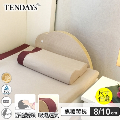 TENDAYS 玩色柔眠記憶枕(焦糖莓) 8/10cm可選