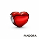 【Pandora官方直營】金屬紅心形串飾 product thumbnail 1