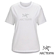 加拿大 ARCTERYX 始祖鳥 女款 Arc'Word 輕量吸濕透氣短袖圓領衫.T恤_白 product thumbnail 1