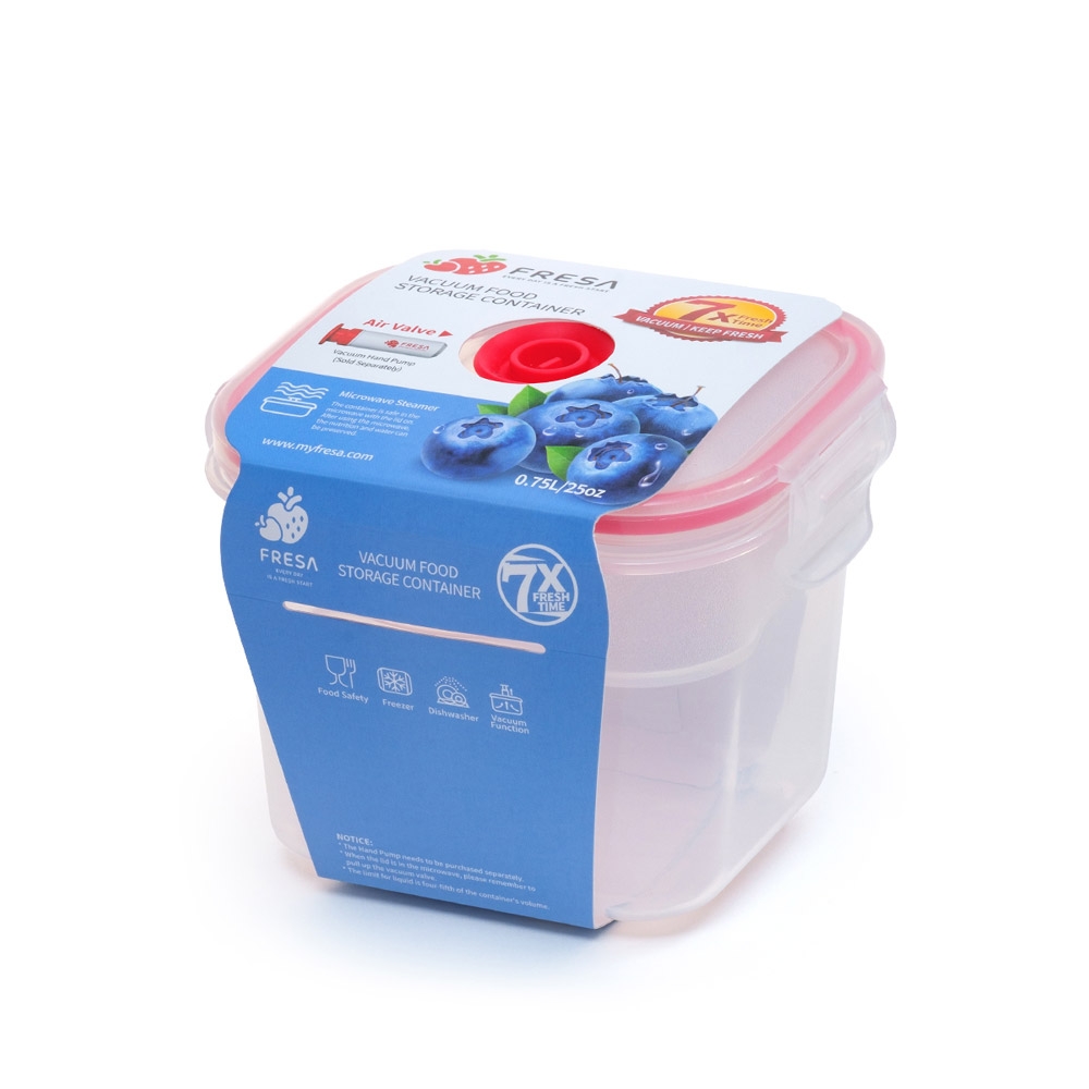 FRESA Vacuum Seal Food Container Size 0.75L