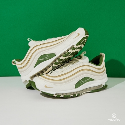 Nike Air Max 97 SE 男鞋白綠色氣墊避震休閒鞋DM8588-100 | 休閒鞋