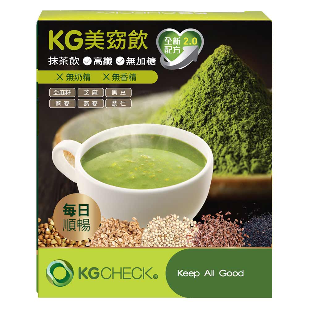 【聯華食品 KGCHECK】KG美窈飲-抹茶飲(5包/盒)