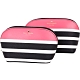 Kate spade abalene stripes 條紋皮革子母化妝包 product thumbnail 1