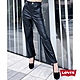 Levis 女款 Ribcage 復古超高腰直筒仿皮褲 及踝款 摩登黑 product thumbnail 2
