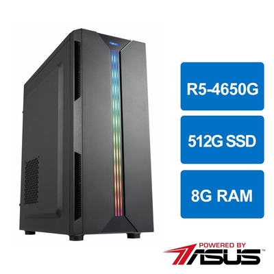 華碩B550平台[火影勇士]R5-4650G/8G/512G_SSD