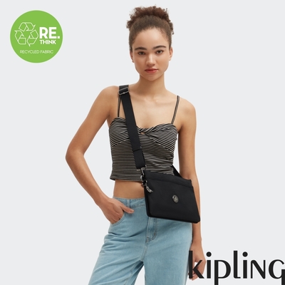 『千層包』Kipling 經典百搭黑大容量千層包-RIRI L