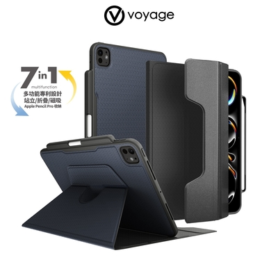 VOYAGE iPad Pro 13吋 (M4) 2024 磁吸式保護套 CoverMate Deluxe