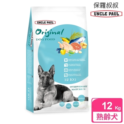 UNCLE PAUL 保羅叔叔田園生機狗食 12kg 熟齡犬