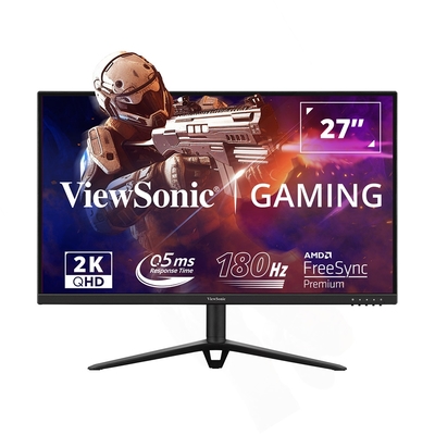 ViewSonic VX2728-2K 27型180Hz 超快速0.5ms 電競遊戲螢幕(IPS/QHD/內建喇叭)